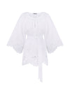 White linen blouse