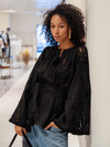 WHEAT RICHELIEU LINENBLOUSE