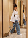 WHEAT RICHELIEU LINENBLOUSE