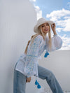 OSOBLYVA White Linen Blouse