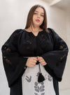 OSOBLYVA RICHELIEU LINEN DRESS