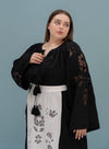 OSOBLYVA RICHELIEU LINEN DRESS