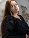 OSOBLYVA RICHELIEU LINEN DRESS