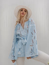 WHEAT RICHELIEU LINENBLOUSE