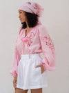 OSOBLYVA CLASSIC LINEN BLOUSE