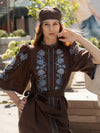 OSOBLYVA RICHELIEU MIDI DRESS