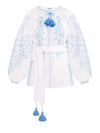 OSOBLYVA White Linen Blouse