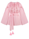 OSOBLYVA Rishelieu Pink Blouse