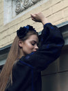 Black linen dress LISA