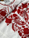 FOREST SONG BOHO LINEN BLOUSE