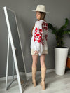 FOREST SONG BOHO LINEN BLOUSE