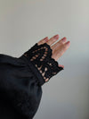 FLEUR DE LIS bib blouse