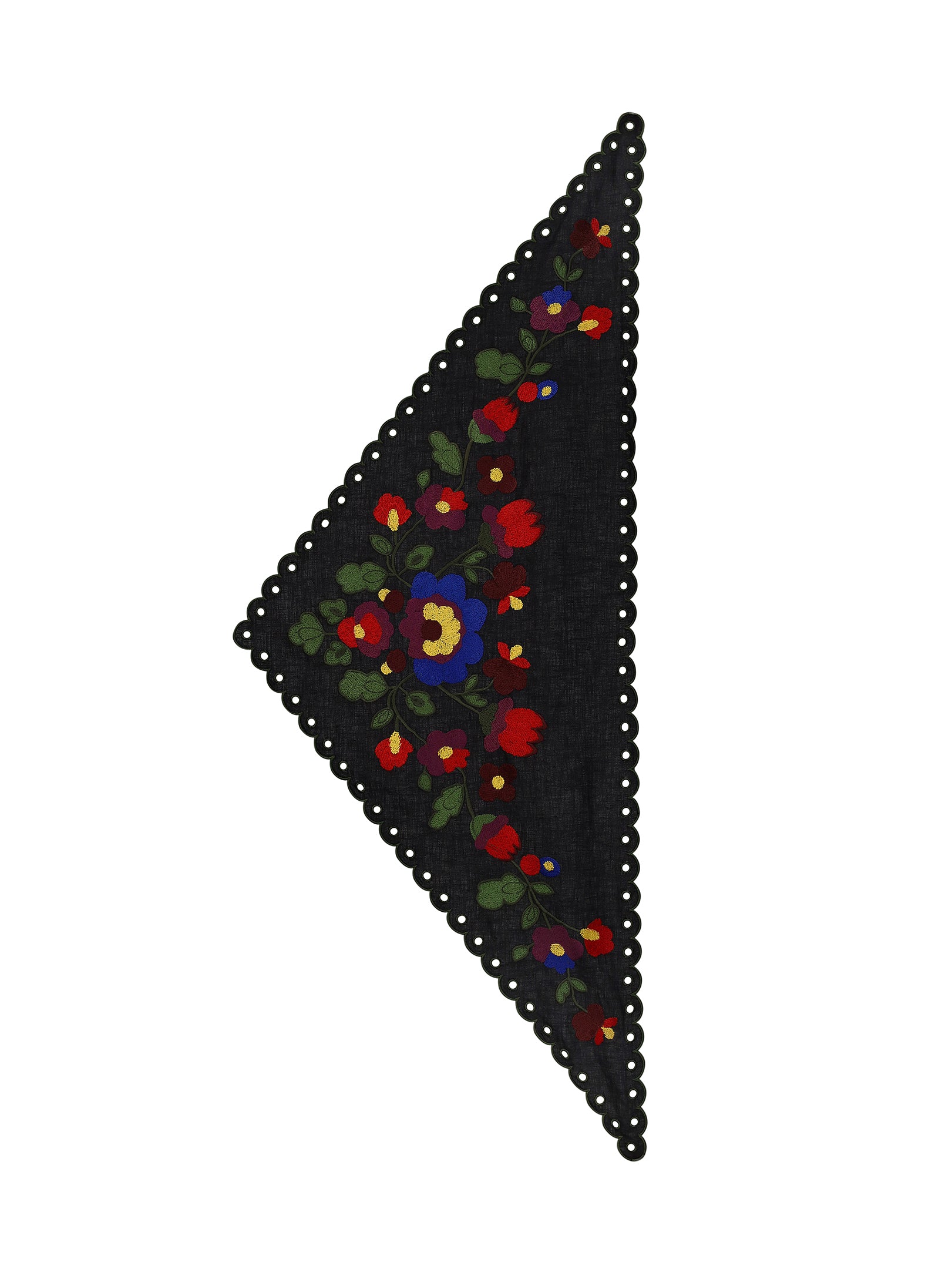 BARVY EMBROIDERED SCARF